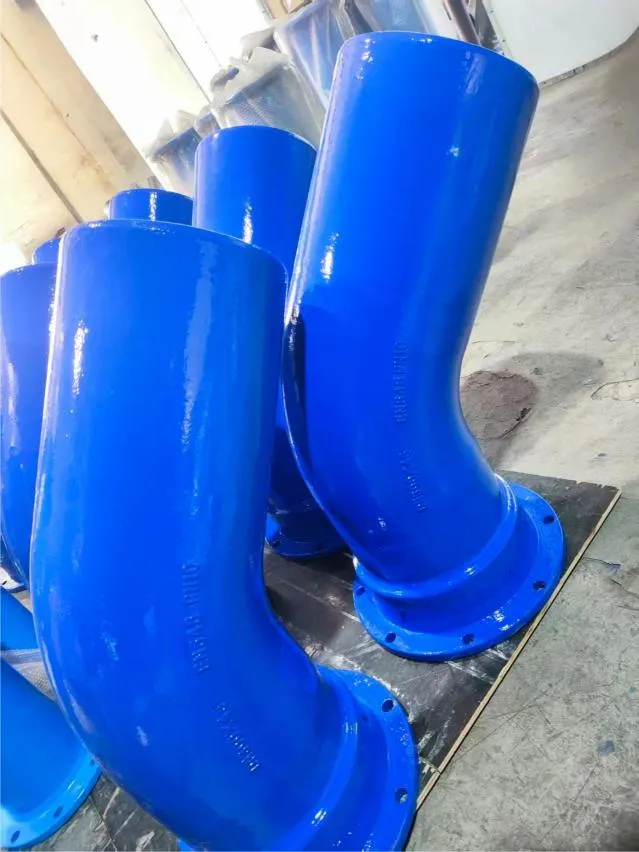 45 degre Ductile Iron K-Type Socket Bend