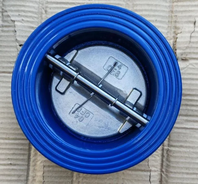 Ductile Iron Double-Disk Wafer-Tipe Valv Tcheke