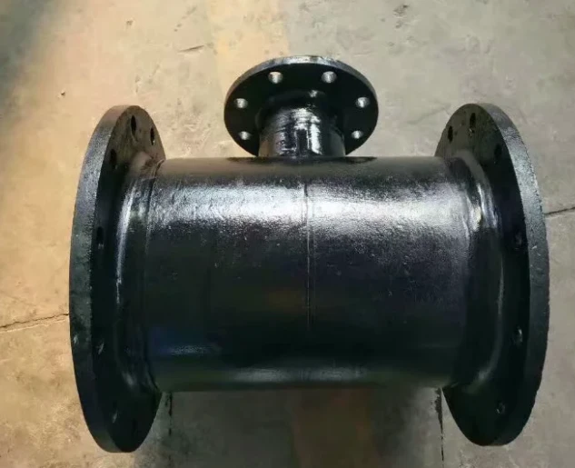 Ductile Iron Tee Fittings DN50-DN2600 Pn10/pn16/pn25